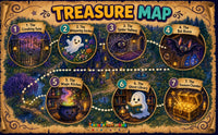 Haunted House Scavenger Hunt Printable – Kids Treasure Hunt PDF (Ages 4–8)