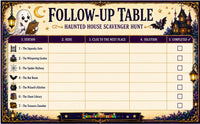 Haunted House Scavenger Hunt Printable – Kids Treasure Hunt PDF (Ages 4–8)