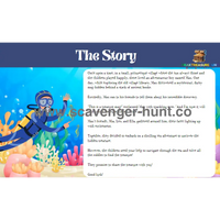 Under The Sea Scavenger Hunt - Printable Treasure Hunt