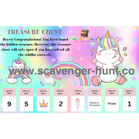 Unicorn-Treasure-Hunt-Printable-Scavenger-Hunt-Tasks-To-Print-Out-(PDF)-peaktreasurehunt