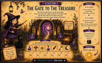 Witch Scavenger Hunt for Kids (4–9) – Printable Magical Treasure Hunt PDF