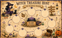 Witch Scavenger Hunt for Kids (4–9) – Printable Magical Treasure Hunt PDF