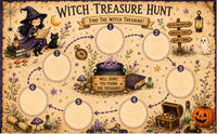 Witch Scavenger Hunt for Kids (4–9) – Printable Magical Treasure Hunt PDF